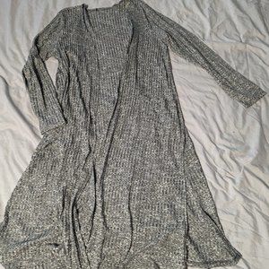 Gray Sweater Coverup